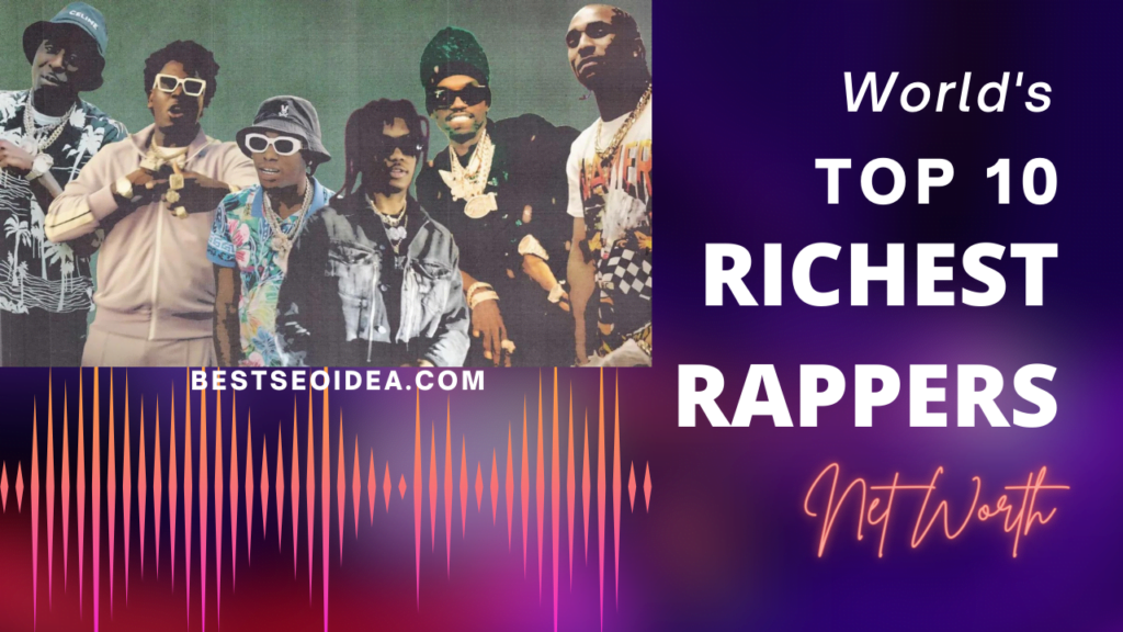 Top 10 richest rappers net worth 2023 and their best raps to watch