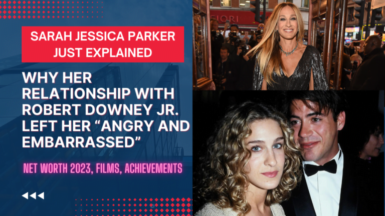 Sarah Jessica Parker Just Explained Why Her Relationship With Robert