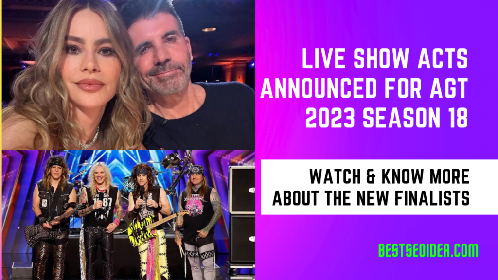 Live Show Acts Announced for AGT 2023 Season 18, Watch New Finalists