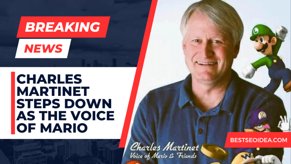 Charles Martinet Steps Down as Voice of Mario