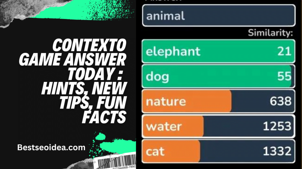 Contexto Answer Today (January 2024): Hints, New Tips, Fun Facts
