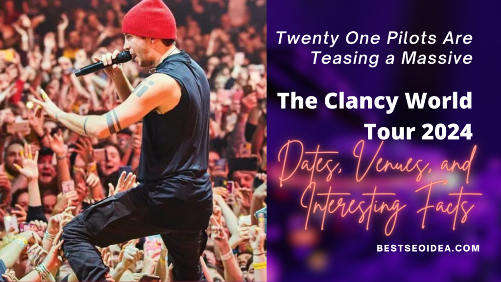 Twenty One Pilots Are Teasing a Massive World Tour Dates, Venues, and