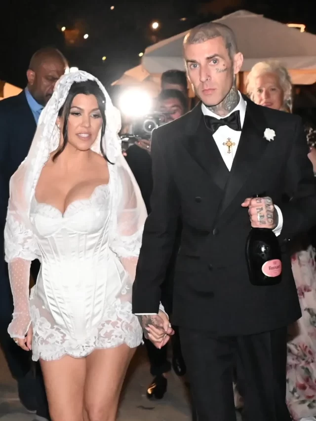 Kourtney Kardashian and Travis Barker’s Italian Wedding moments