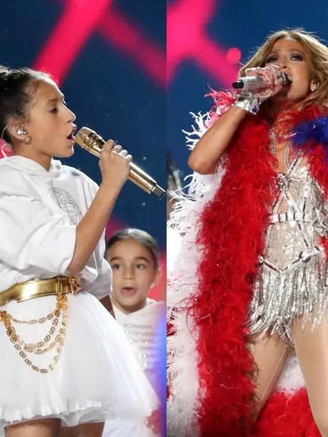 Video: J.Lo perform with her daughter Emme at Blue Dimond Gala
