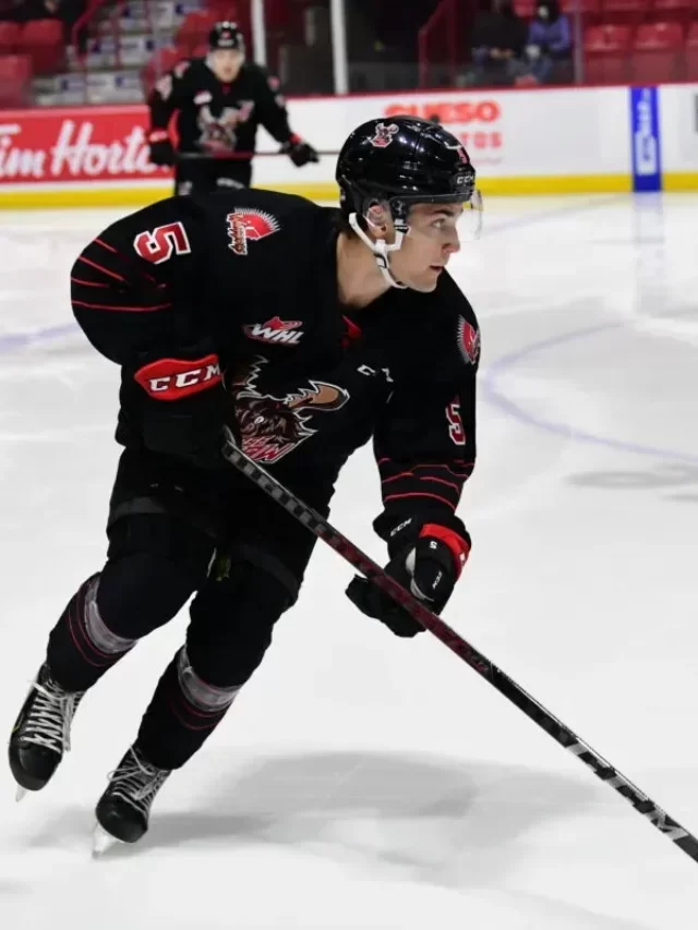 Denton Mateychuk was selected by Blue Jackets in NHL Entry Draft