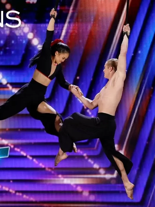 AGT 2022 S 17 VIDEO: Max and Carolina Thrilled Simon by Aerial Dance