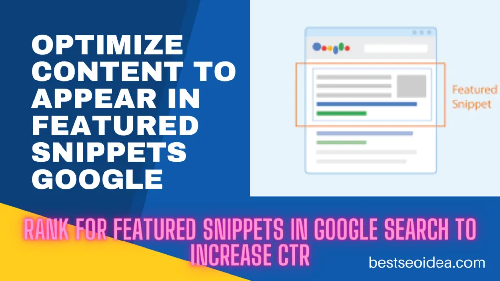 10 Best content SEO ideas to rank for featured snippets on Google
