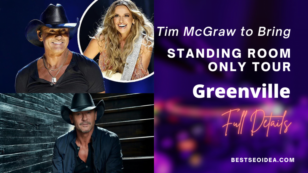 Tim McGraw to Bring Standing Room Only Tour to Greenville, Full Details