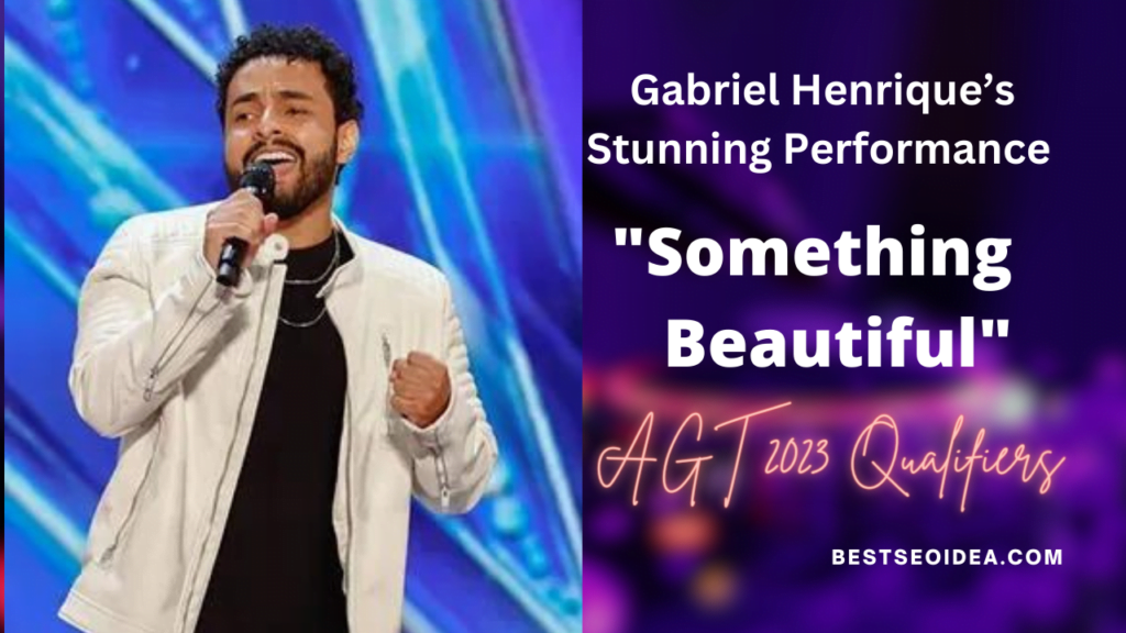 AGT 2023 Qualifiers: Gabriel Henrique Stuns With "Something Beautiful" by Jacob Banks