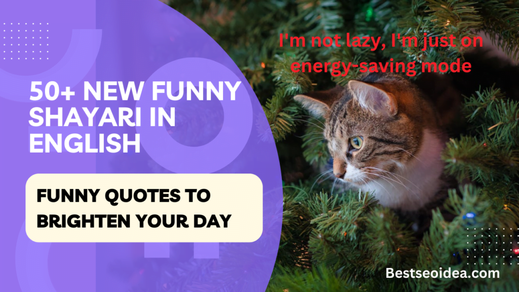 50+ New Funny Shayari in English: Funny Quotes to Brighten Your Day
