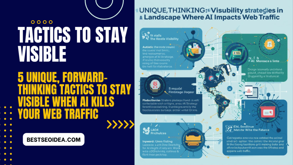 5 Unique, Forward-Thinking Tactics to Stay Visible When AI Kills Your Web Traffic 3 5 Unique, Forward-Thinking Tactics to Stay Visible When AI Kills Your Web Traffic