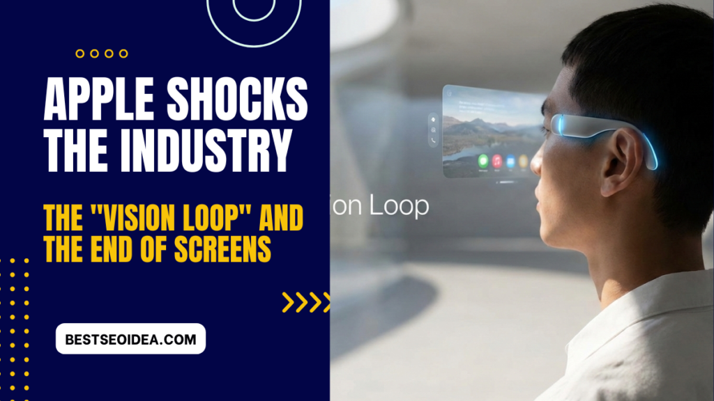 Apple Shocks the Industry: The "Vision Loop" and the End of Screens 4 Apple Shocks the Industry: The "Vision Loop" and the End of Screens