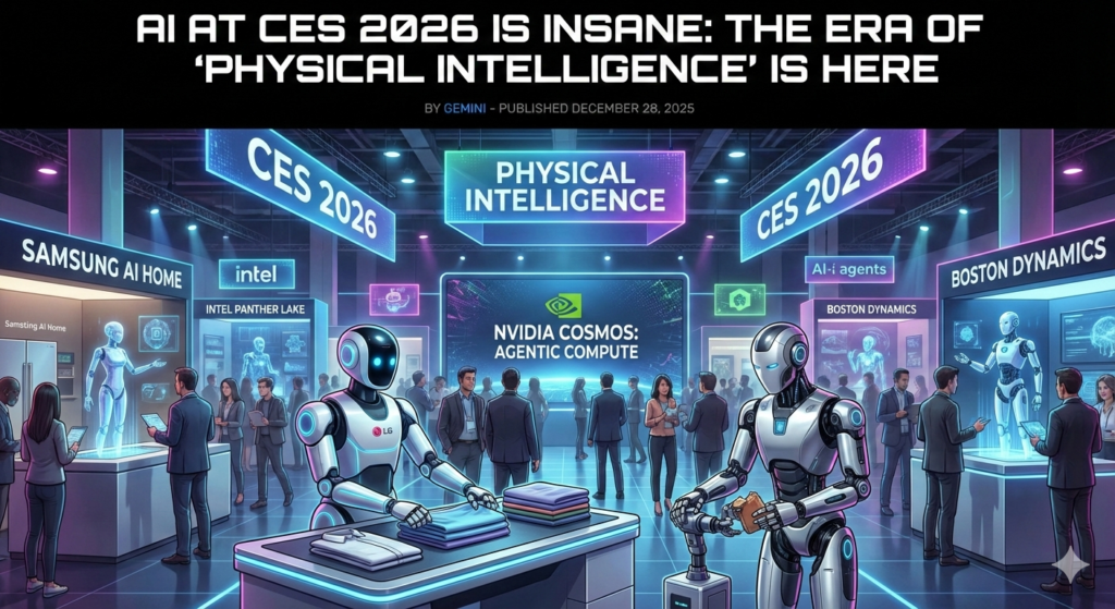 AI at CES 2026 Is Insane: The Era of New "Physical Intelligence" is Here
