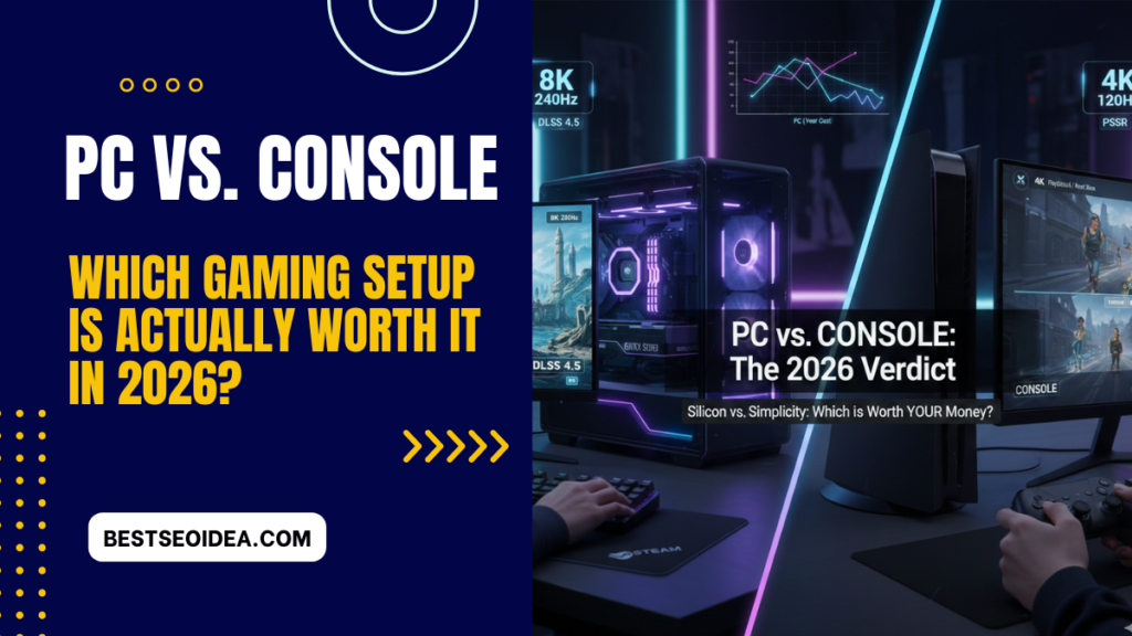 PC vs. Console: Which Gaming Setup is Actually Worth It in 2026? 4 PC vs. Console: Which Gaming Setup is Actually Worth It in 2026?
