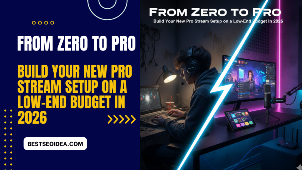 From Zero to Pro: Build Your New Pro Stream Setup on a Low-End Budget in 2026 4 From Zero to Pro: Build Your New Pro Stream Setup on a Low-End Budget in 2026
