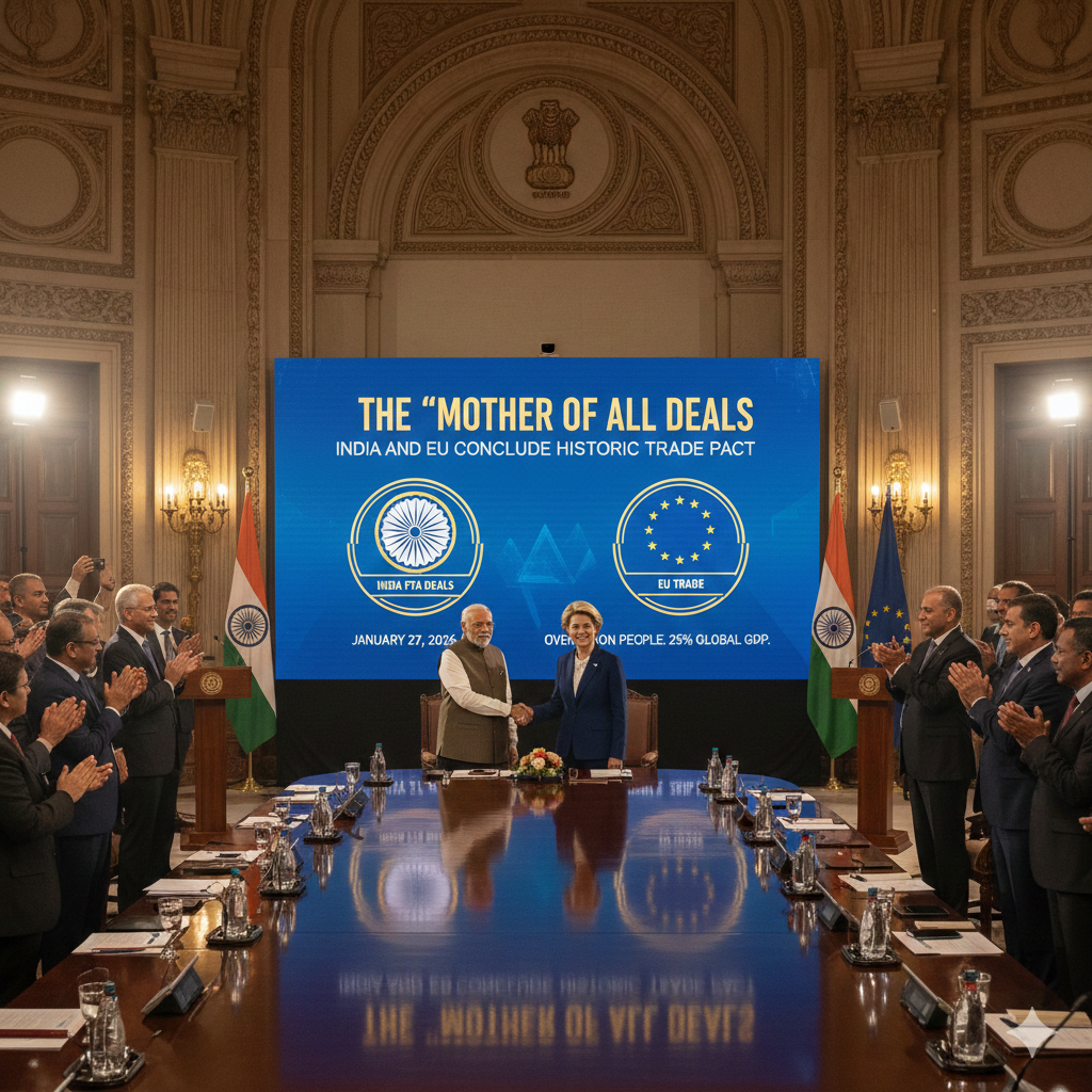 The "Mother of All Deals": India and EU Conclude New Historic Trade Pact