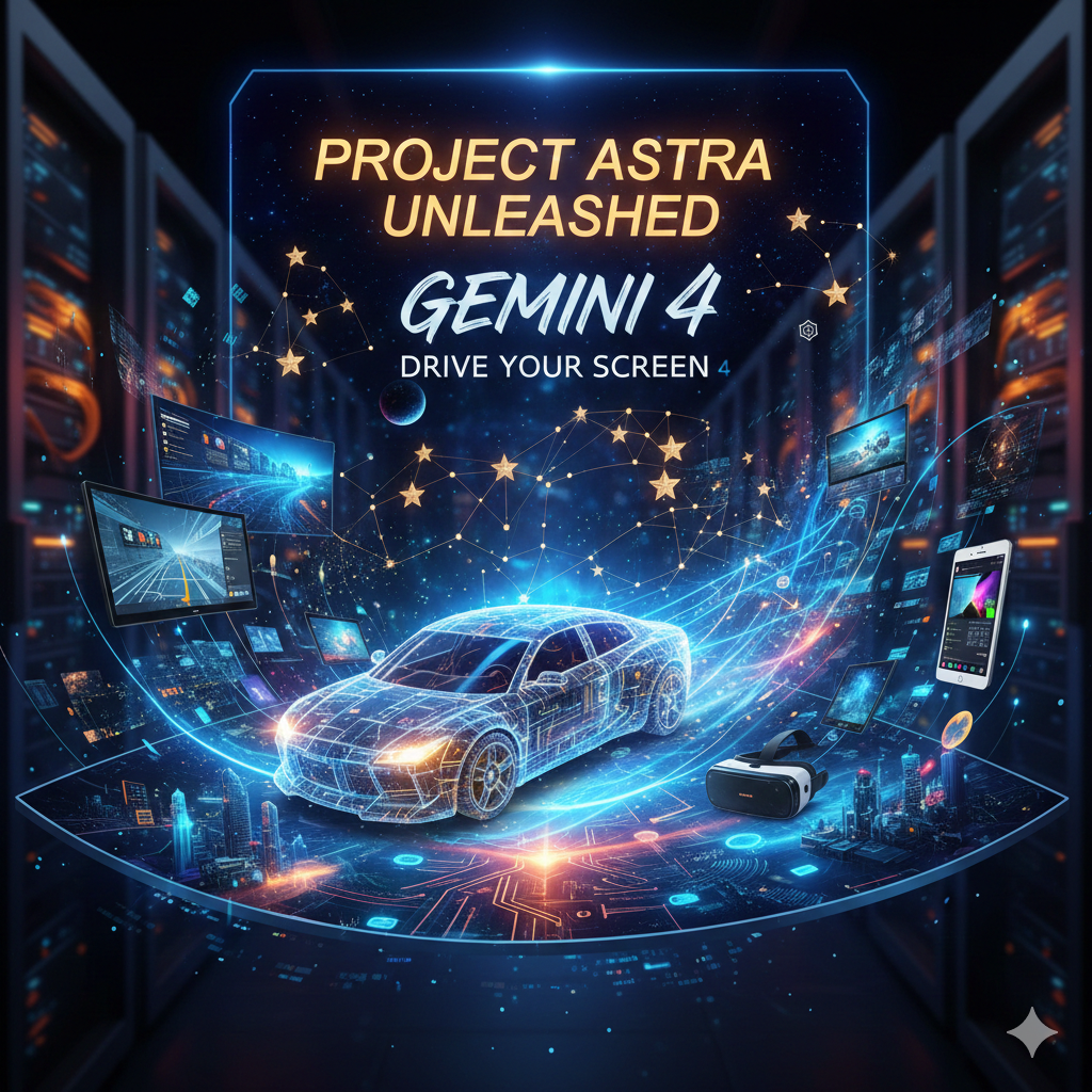 New Era of Gemini 4: Google's 2026 AI Master Plan That Will Change Everything 4 Project Astra Unleashed: The Tech That Allows Gemini 4 to Drive Your Screen