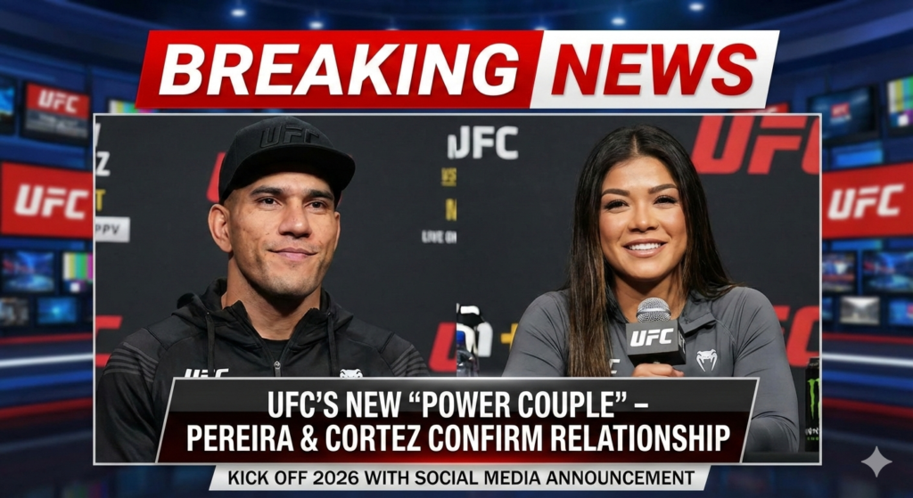 Breaking News: The UFC’s New "Power Couple" – Alex Pereira and Tracy Cortez Confirm Relationship to Kick Off 2026