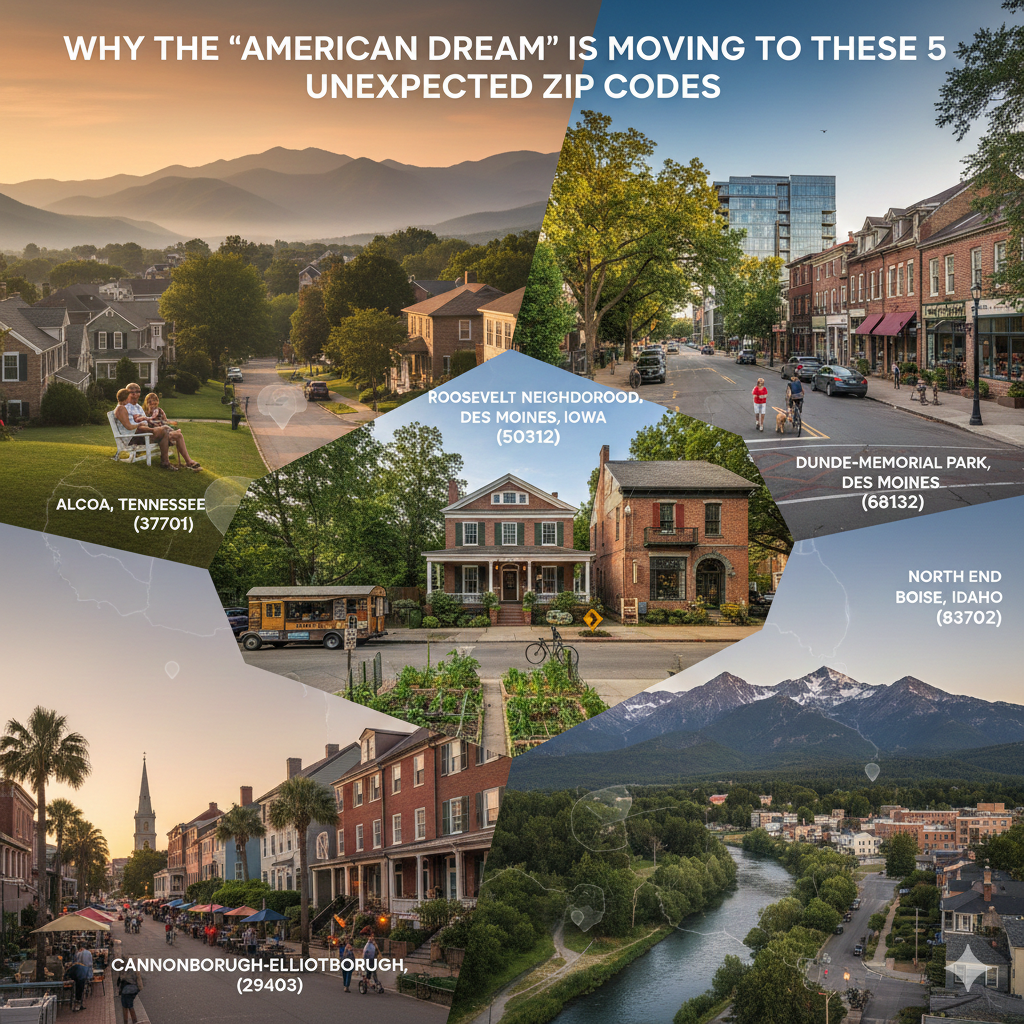 Why the 'American Dream' Is Moving to These 5 Unexpected Zip Codes