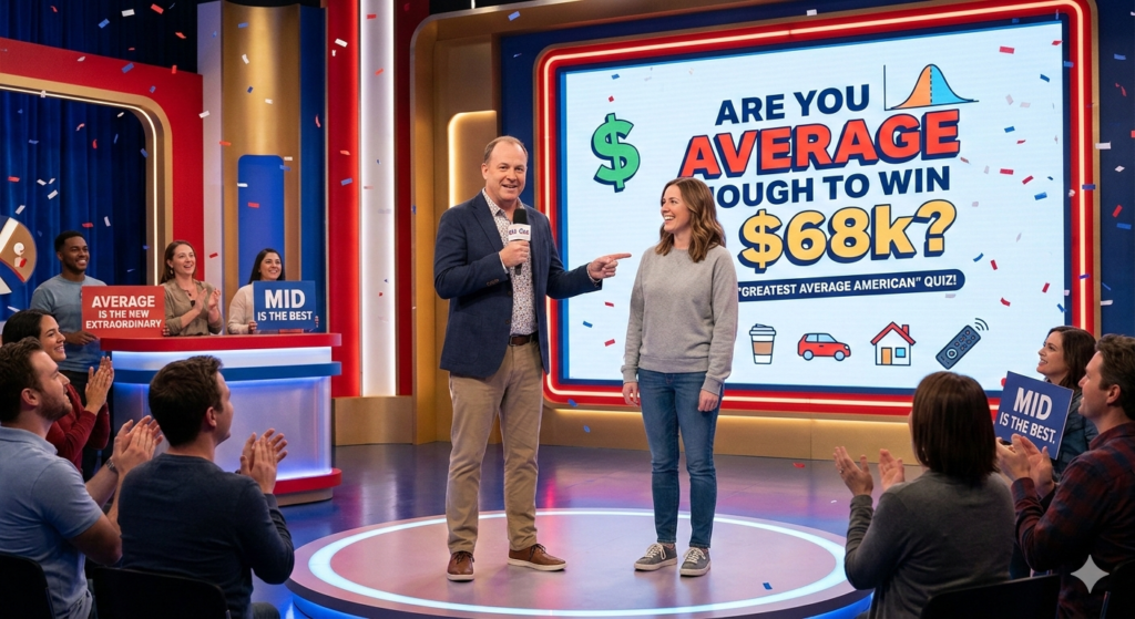 Are You Average Enough to Win $68k? Take the "Greatest Average American" Quiz 3 Are You Average Enough to Win $68k? Take the "Greatest Average American" Quiz