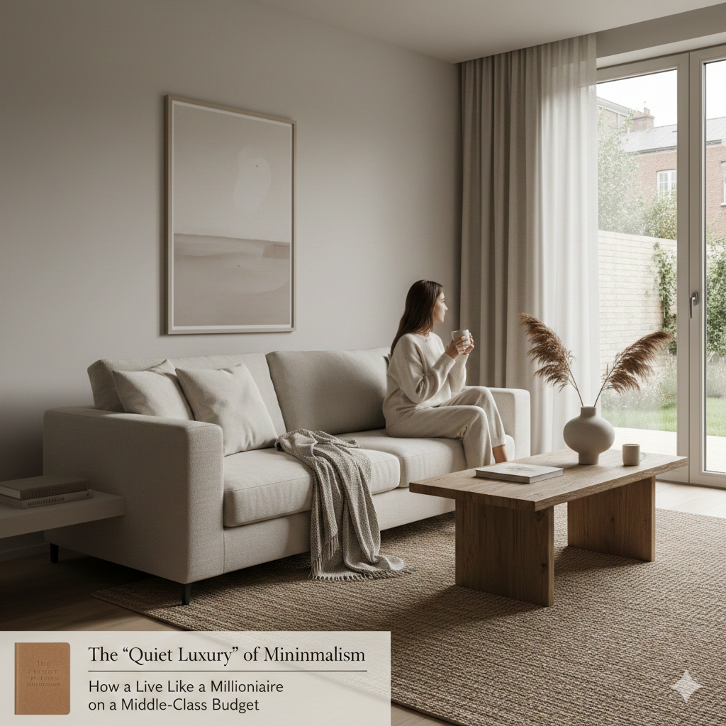 The "Quiet Luxury" of Minimalism: How to Live Like a Millionaire on a Middle-Class Budget 3 The "Quiet Luxury" of Minimalism: How to Live Like a Millionaire on a Middle-Class Budget