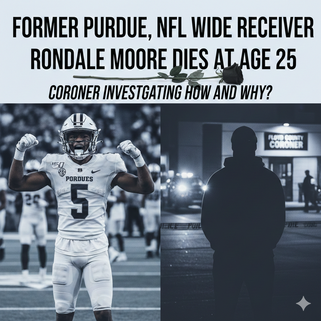 Former Purdue, NFL Wide Receiver Rondale Moore Dies At Age 25: Coroner Investigating How and Why? 3 Former Purdue, NFL Wide Receiver Rondale Moore Dies At Age 25: Coroner Investigating How and Why?