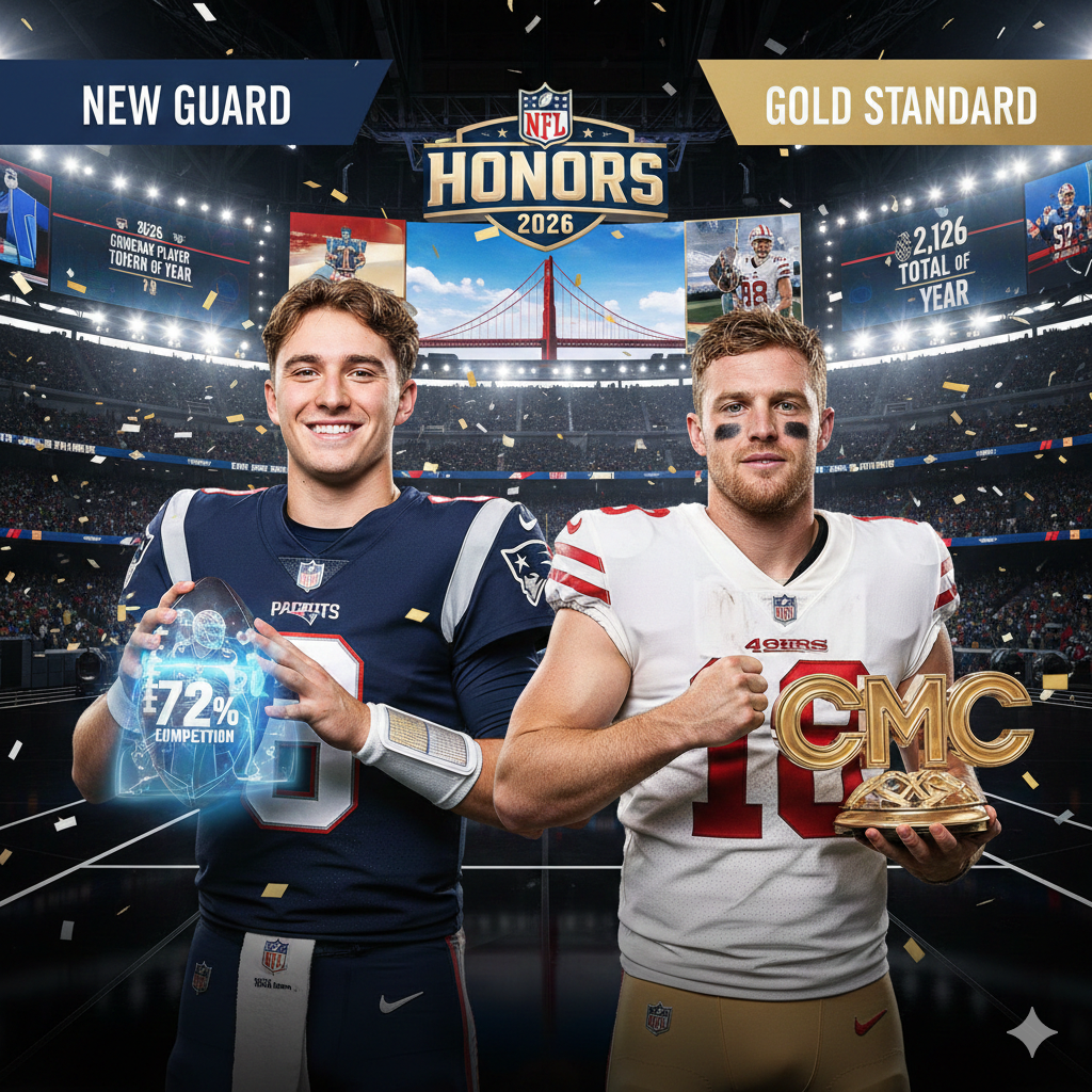2026 NFL Honors Awards New Winners: Maye, McCaffrey Shine the Show 3 2026 NFL Honors Awards New Winners: Maye, McCaffrey Shine the Show