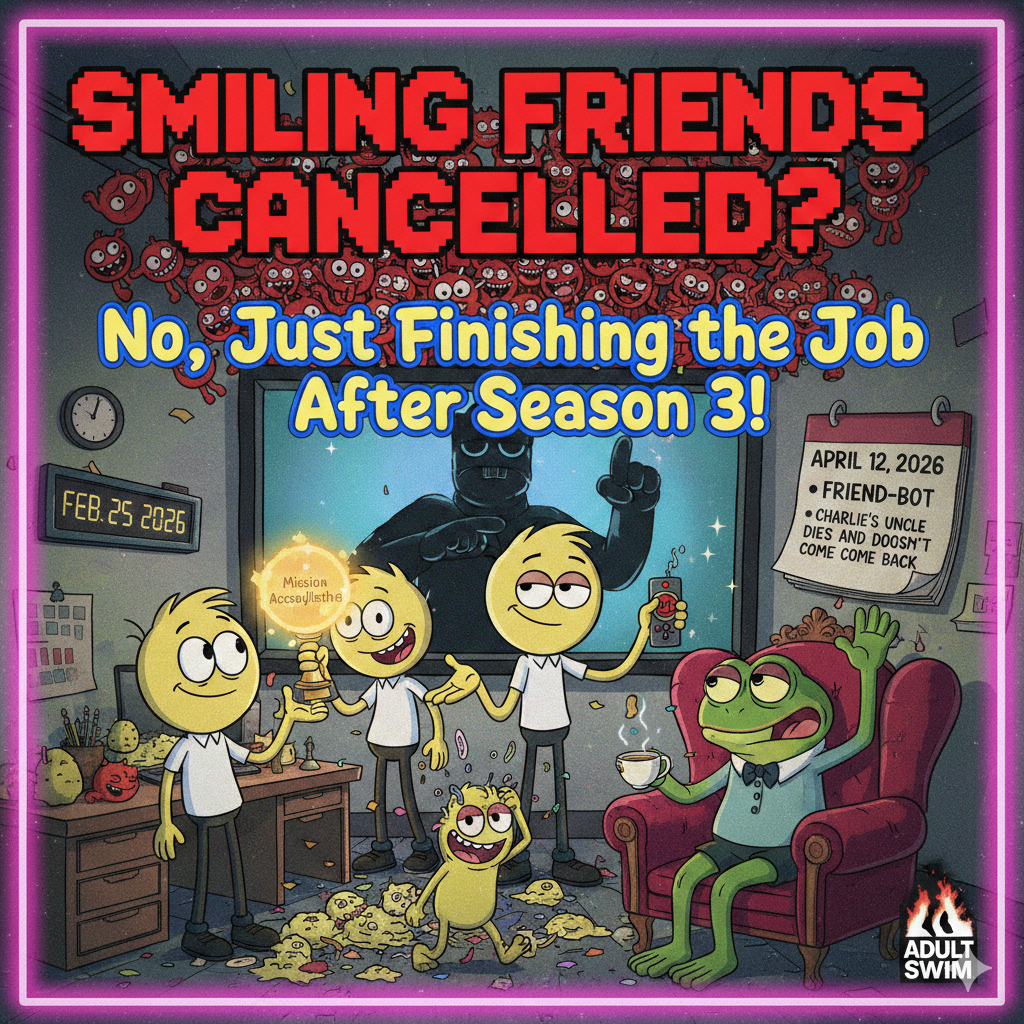 Smiling Friends Cancelled? No, Just Finishing the Job After Season 3 3 Smiling Friends Cancelled? No, Just Finishing the Job After Season 3