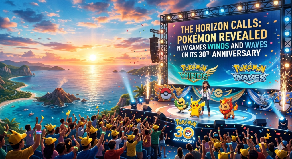 The Horizon Calls: Pokémon Revealed New Games Winds and Waves on it's 30th Anniversary 3 The Horizon Calls: Pokémon Revealed New Games Winds and Waves on it's 30th Anniversary