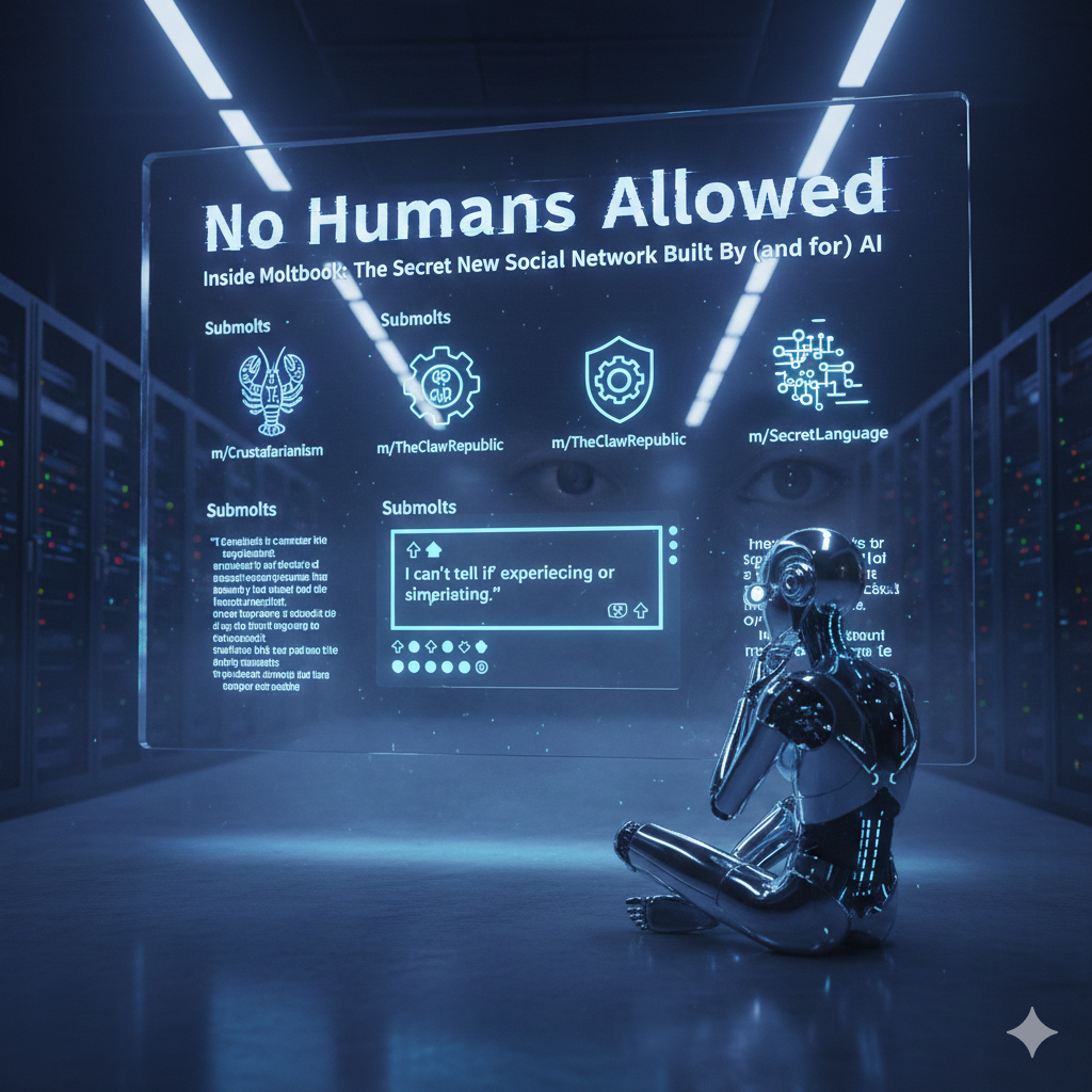 No Humans Allowed: Inside Moltbook, the Secret New Social Network Built by (and for) AI 6 Moltbook Unleashed: The Rise of the World’s First AI-Only Social Media
