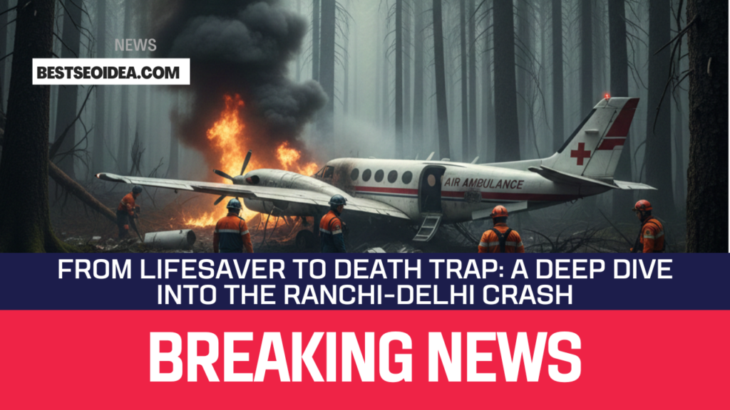 From Lifesaver to Death Trap: A Deep Dive into the Ranchi-Delhi Crash 4 From Lifesaver to Death Trap: A Deep Dive into the Ranchi-Delhi Crash