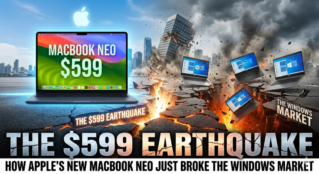 The $599 Earthquake: How Apple's New MacBook Neo Just Broke the Windows Market