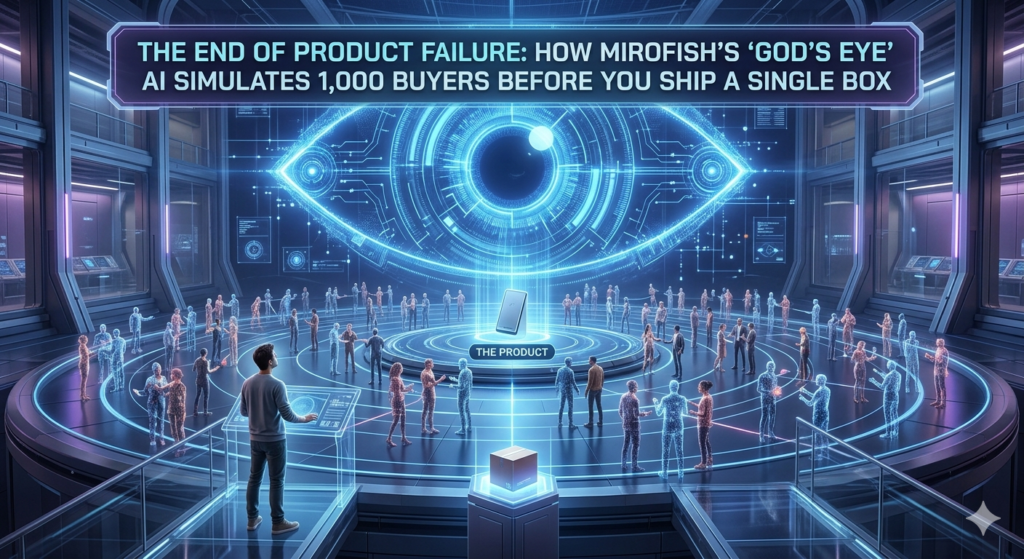 The End of Product Failure: How MiroFish’s 'God’s Eye' AI Simulates 1,000 Buyers Before You Ship a Single Box 1 The End of Product Failure: How MiroFish’s 'God’s Eye' AI Simulates 1,000 Buyers Before You Ship a Single Box