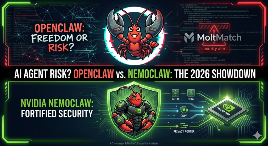 Nvidia NemoClaw vs. OpenClaw: Is Your AI Agent a Security Risk? 🦞🛡️
