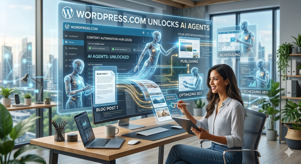WordPress.com Unlocks AI Agents: How to Fully Automate Your Content Strategy in 2026 4 WordPress.com Unlocks AI Agents: How to Fully Automate Your Content Strategy in 2026
