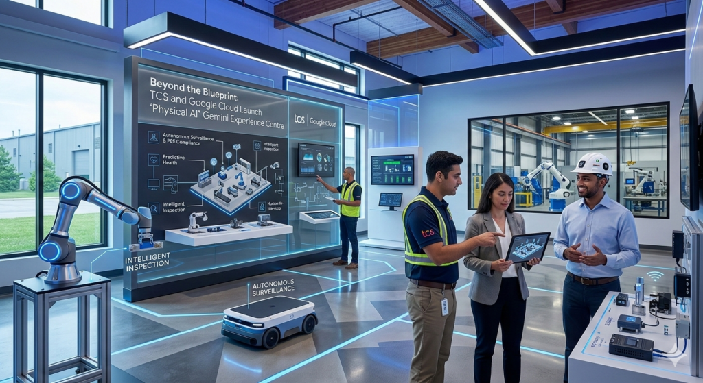 Beyond the Blueprint: TCS and Google Cloud Launch "Physical AI" Gemini Experience Centre 3 Beyond the Blueprint: TCS and Google Cloud Launch "Physical AI" Gemini Experience Centre