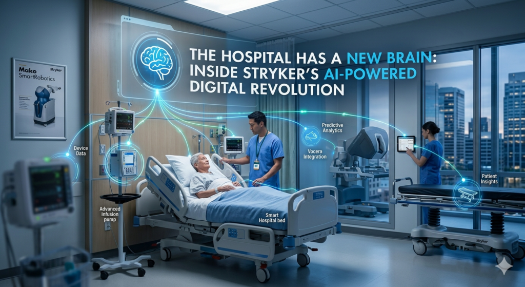 The Hospital Has a New Brain: Inside Stryker’s AI-Powered Digital Revolution