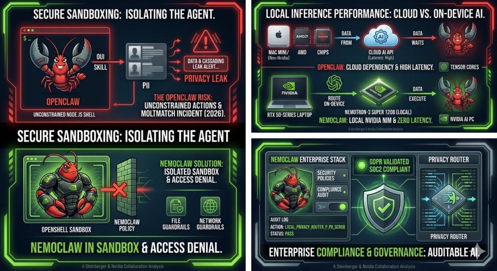 Nvidia NemoClaw vs. OpenClaw: Is Your AI Agent a Security Risk? 🦞🛡️