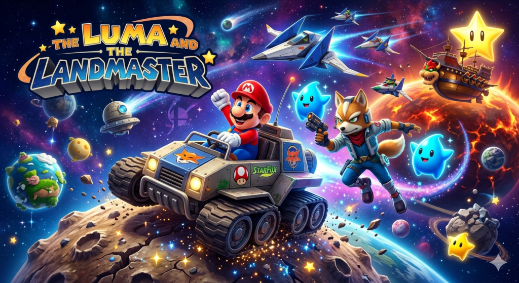 The Luma and the Landmaster: Fox McCloud Joins the ‘Super Mario Galaxy’ Movie in a Multiverse Smash-Up 6 The Luma and the Landmaster: Fox McCloud Joins the ‘Super Mario Galaxy’ Movie in a Multiverse Smash-Up