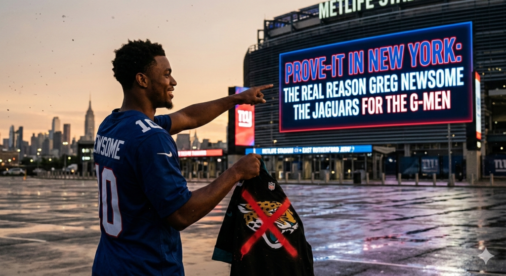 Prove-It in New York: The Real Reason Greg Newsome Left the Jaguars for the G-Men
