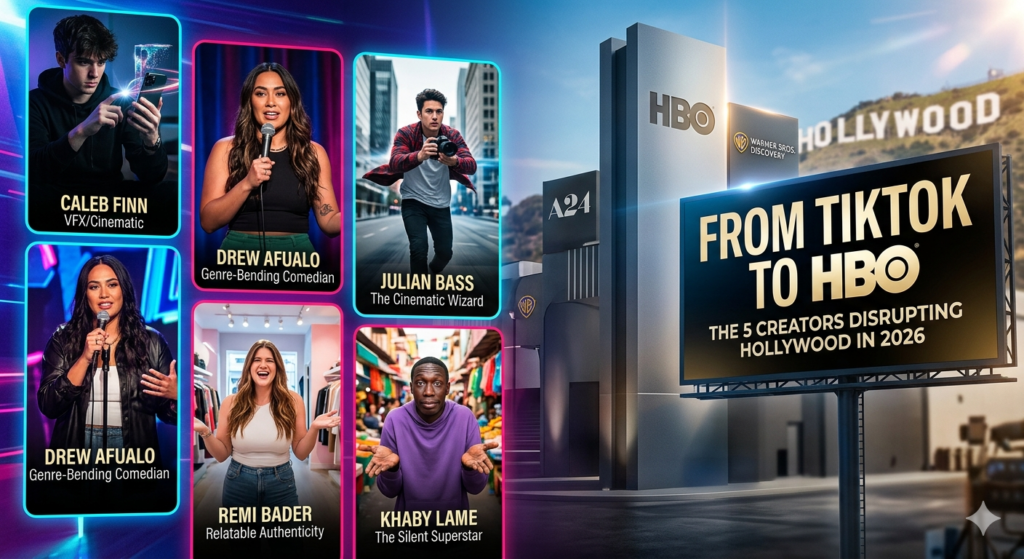 From TikTok to HBO: The 5 Short-Form Creators Set to Disrupt Hollywood in 2026 6 From TikTok to HBO: The 5 Short-Form Creators Set to Disrupt Hollywood in 2026