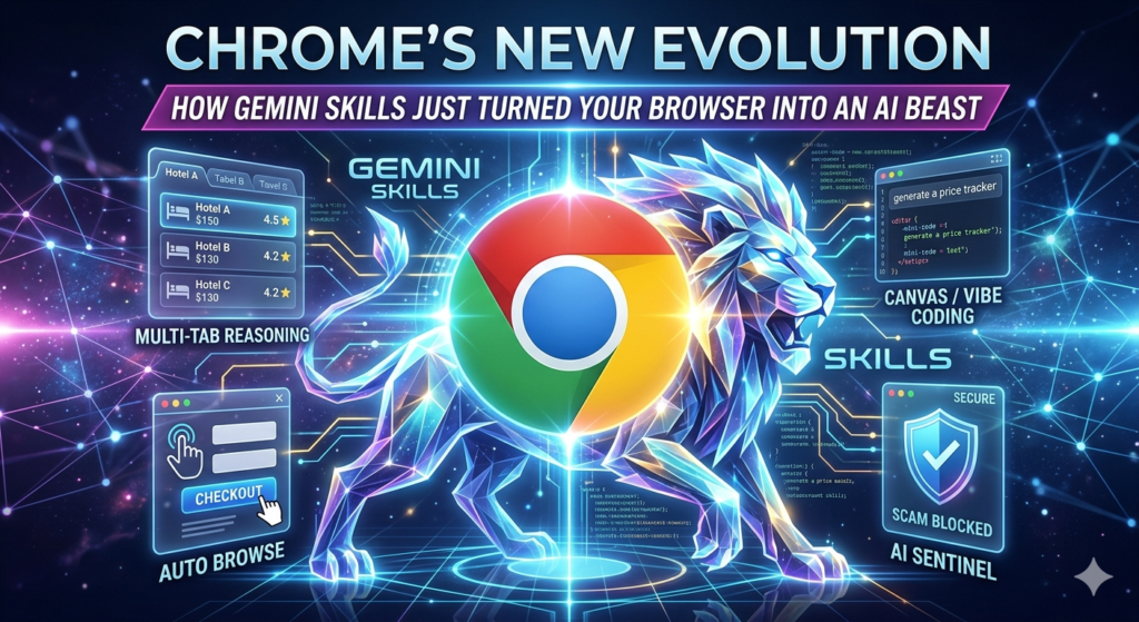 Chrome’s New Evolution: How Gemini Skills Just Turned Your Browser Into an AI Beast 3 Chrome’s New Evolution: How Gemini Skills Just Turned Your Browser Into an AI Beast