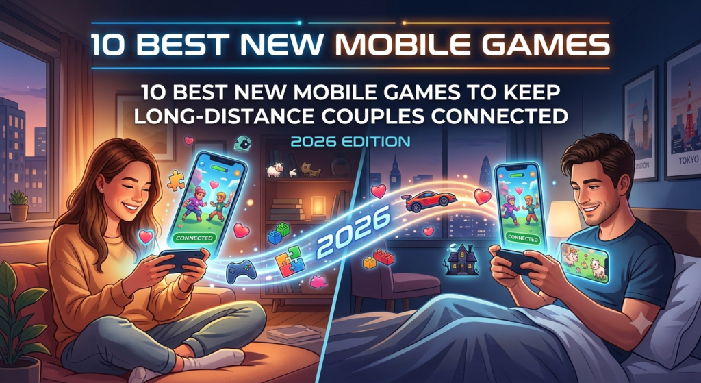 10 Best New Mobile Games to Keep Long-Distance Couples Connected